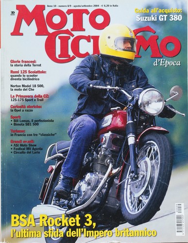 Moto ciclismo epoca - epoca, rocket