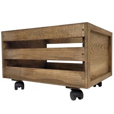 Valigetta per dischi in legno