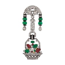 Spilla Multi Gemma da