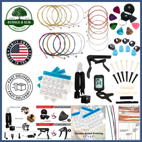 Guitar accessories kit with - accessories,