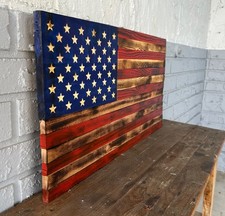 Bandiera americana rustica in