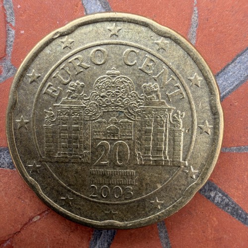 Eurocent münze österreich - 20-eurocent-münze,