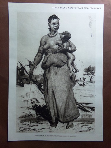 Stampa del 1927 africa - stampa,