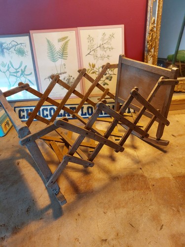 Antico letto fisarmonica - antico,