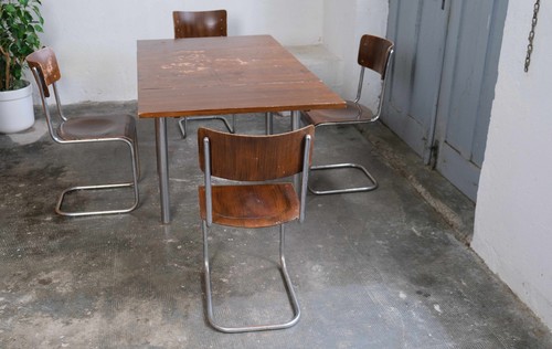 Bauhaus seduta con tavolo - seduta, da