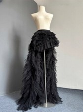 Animali neri strati tulle