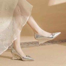 Decolte Scarpe 7 cm Argento