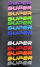 Scania Super 2.0 Griglia Distintivo Logo Emblema V8 nextgen