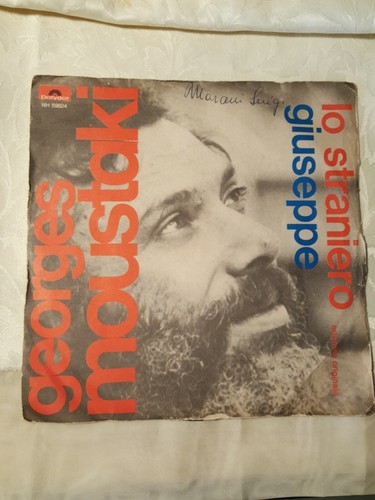 Disco georges moustaki lo - moustaki,