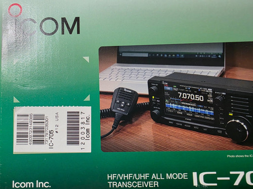 Icom 705 ricetrasmettitore - icom,