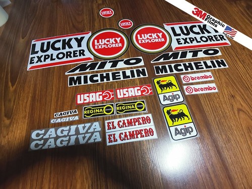 Set decalcomania cagiva mito - decalcomania,