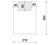 PIATTO SCANALATO AFFETTATRICI