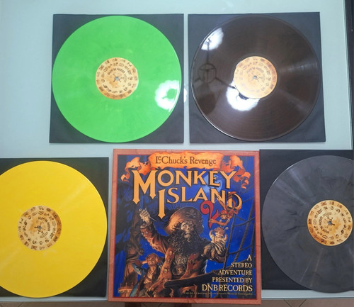 Monkey island ost vinyl lp - island,