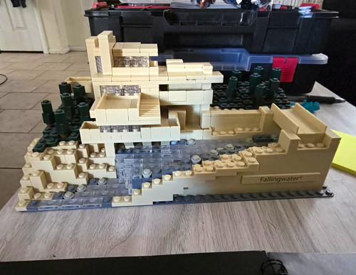 Lego architecture fallingwater - architecture,
