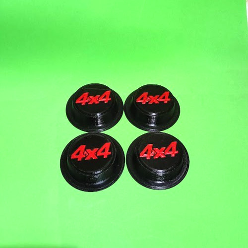 Tappi coprimozzo logo - 4,