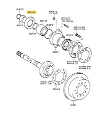 Paraolio Asse Posteriore Toyota Land Cruiser J70 J90 J100 OEM 90310-58002 Nuovo