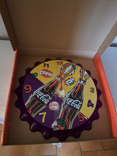 Coca cola orologio - cola, muro