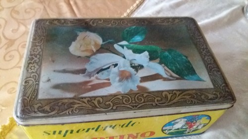 Grande scatola latta - , vintage