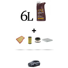 HOFFCAR Kit tagliando 4 FILTRI