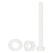 Nylon screws + nuts M6x70mm