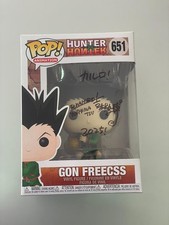 Signed Takahiro Yoshimatsu Funko Pop Animation Hunter X Hunter Gon Freecss 651