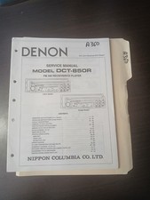 Denon dct 850r manuale - dct-850r, di