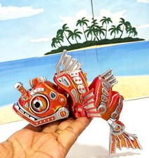 Cyber Fish stampato in 3D 7"