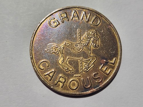 Gettone giostra grande - gettone,