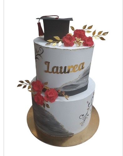 Torta scenografica laurea - torta,