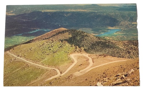 Cartolina epoca pikes peak - cartolina, d'epoca