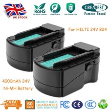 2x Batteria 4000mAh 24V Ni-MH