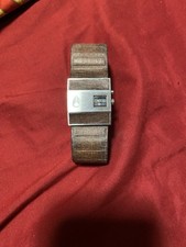 Nixon "The Rotolog Leather" (Marrone) Movimento Miyota Giapponese Rotante 30M Raro