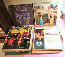 LOTTO 35 DISCHI VINILI MUSICALI(PAVAROTTI,ARMSTRONG,C. VILLA.....)-(LOTTO MISTO)
