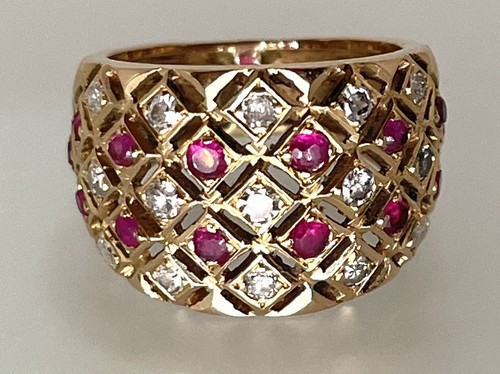Anello vintage anni in oro - in,