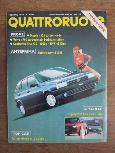 1988 quattroruote febbraio - 1988, 02