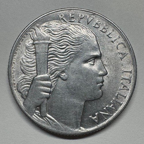 1950 italy lire coin - 5,