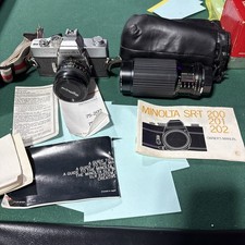 Fotocamera Minolta SRT-202 con
