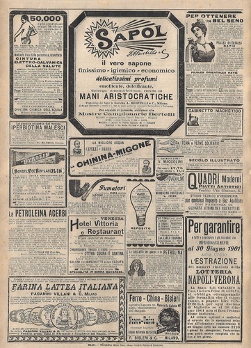 Stampa antica pubblicita - stampa,
