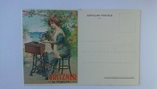 Cartolina Pubblicitaria Macchine Da Cucire Gritzner c17