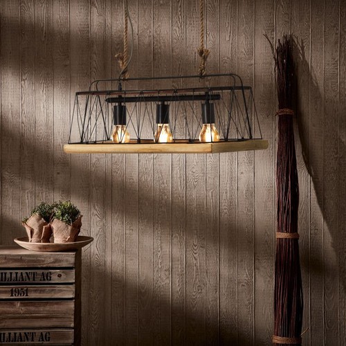 Lampada sospensione vintage - a,