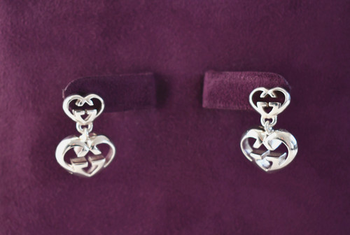 Orecchini gucci britt doppio - orecchini,