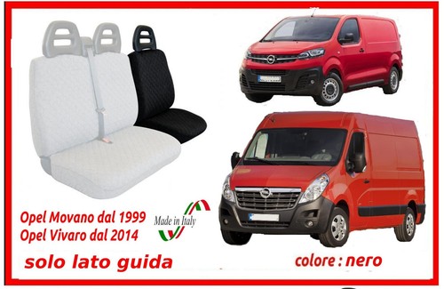 Coprisedile solo lato guida
