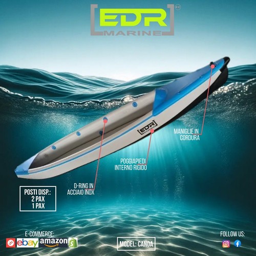 Canoa kayak gonfiabile per - canoa/kayak, 2