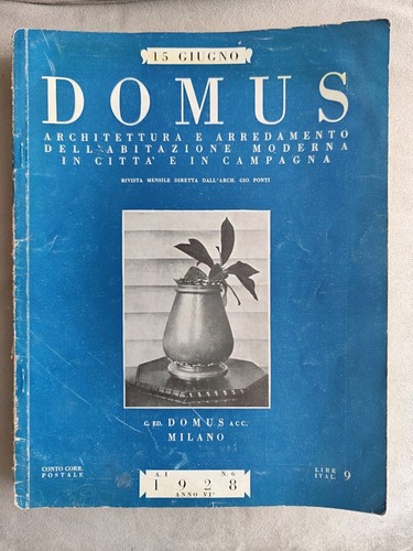 Domus anno gio ponti - i,