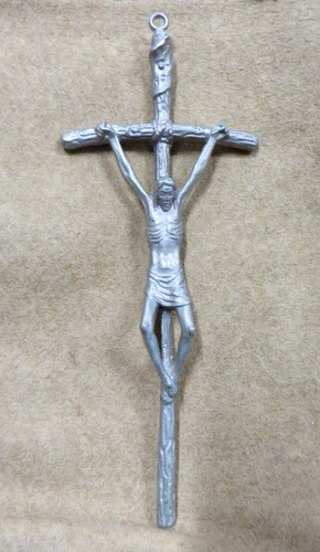 Crocifisso metallo vintage - -,