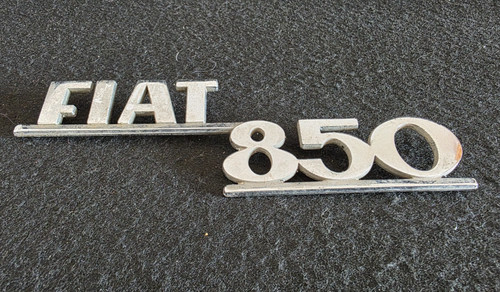 Vintage stemma fiat - fiat, in