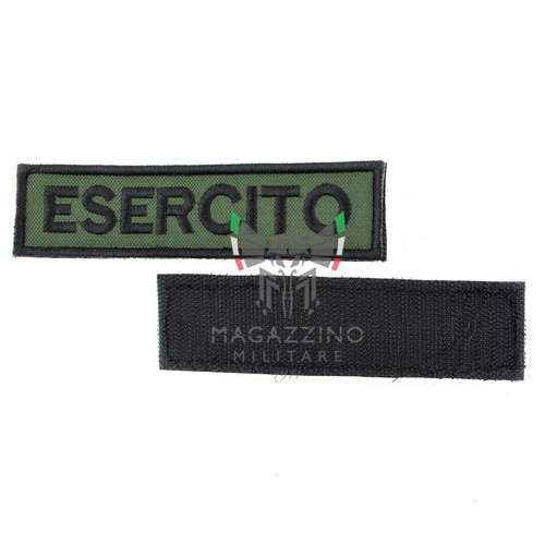 Patch toppa esercito 12x3 - patch,