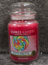 Yankee Candle Barattolo Grande Tutti - Frutti 2020 Deerfield Raro Difficile Da Trovare