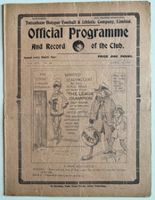 1921/22 Tottenham Hotspur v
