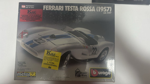 Burago metal kit ferrari - kit,
